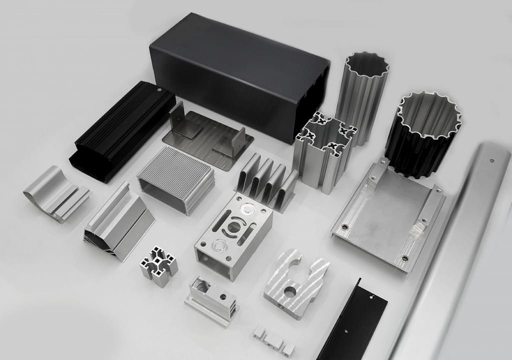 CNC milling products Extrusion Aluminum